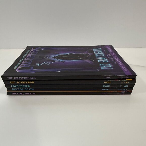 Creepers Books 6 thru 10 Horror Series for Kids Paperback Books Edgar J Hyde NEW - Picture 4 of 14